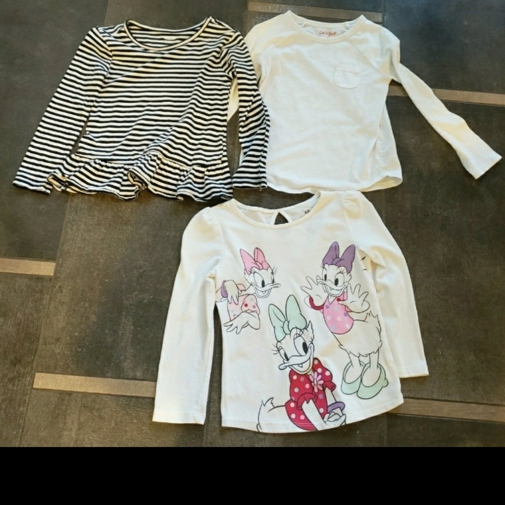 Girl's Longsleeve Shirt Lot Size 5
